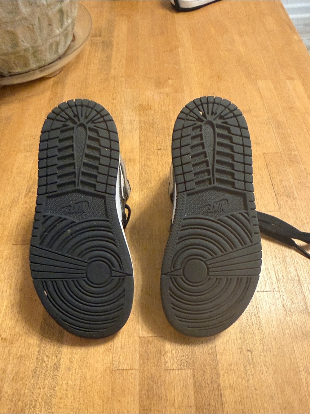 Nike jordan 1 silver toe 11c - Picture 4 of 5